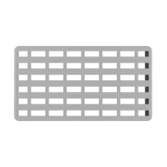 Rhino Rack Pioneer Series 6 Replacement Fairing Set for Platforms 1580mm Wide (61038)