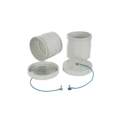 Rhino Rack Conduit End Cap & Sleeve (Pair) BEC150