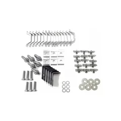 Rhino Rack Alloy Tray Fitting Kit Heavy Duty 3 Bar Systems - For use with AT1814 - HK36