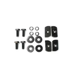 Rhino Rack Black M8 Chanel Nut and 20mm Bolt W/ Washer 4pk