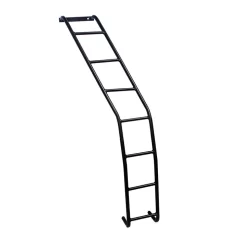 Tracklander Side fixed ladder complete kit suits Toyota Prado 90 series LWB with TLRAL22OE, TLRAL18OE and TLRAL14OE Roof racks. - TLRSFLBKIT5