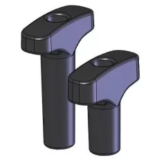 Yakima Forklift Adjusting Handles x2 8880139