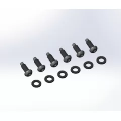 Yakima Rpl Tray & Spine, Hardware BLK