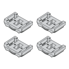 Yakima TrimHD StreamLine Adapter Pack of 4 - 9813417