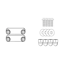 Yakima Replacement Lightmate Plate Holder Kit - 9892004