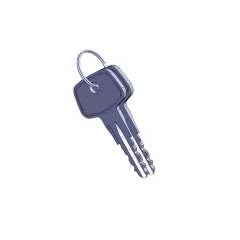 Yakima RPL Just/Fold Click Spare Keys NR800 X2 - CK615 KY800