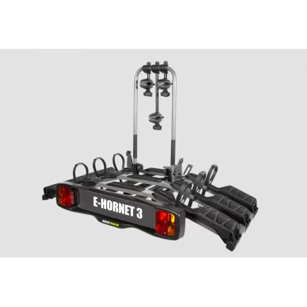 Buzzrack E-Hornet H3 with Lights (Hitch) 3 Bike Platform Rack - BR-E-HORNET-3H-LIGHT