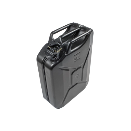 20l Fuel Jerry Can - Black Steel Finish - JCFU001