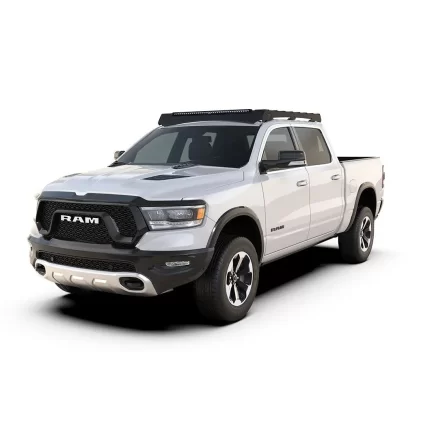 RAM 1500 5th Gen Crew Cab (2019-Current) Slimsport Roof Rack Kit / Light Bar Ready - KSDR003T