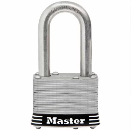 Master Lock S/steel Laminated 44mm Body Shackle 38mm - 1SSDLFAU