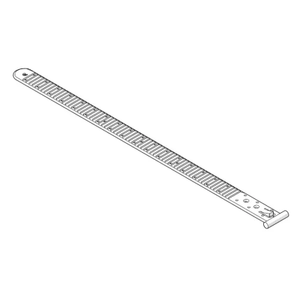 Rhino Rack Spare or Replacement Toothed Strap for MSIT (100-005-00067)