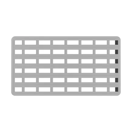 Rhino Rack Pioneer Series 6 Replacement Fairing Set for Platforms 1580mm Wide (61038)