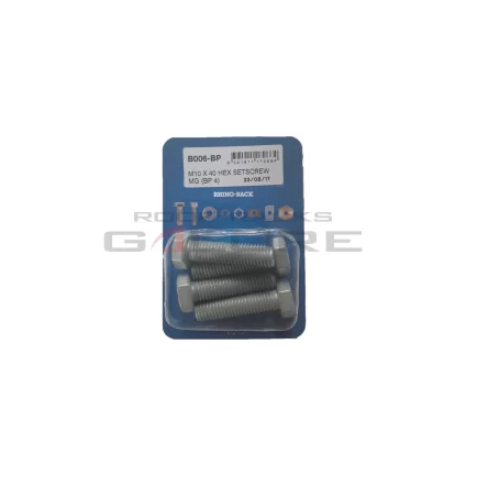 Rhino Rack M10 X 40 HEX SETSCREW MG (BP 4) B006-BP