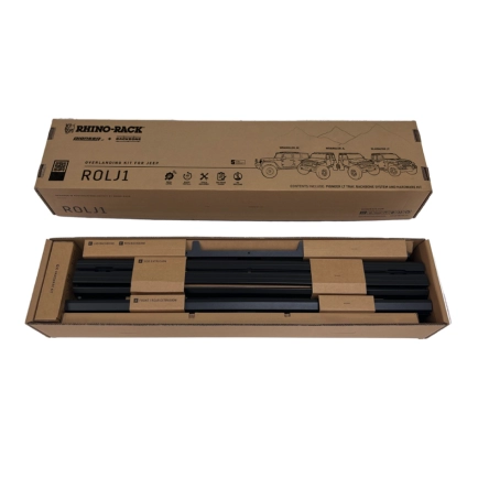Rhino Rack Jeep Overlanding Kit - Gutter Backbone (ROLJ1)