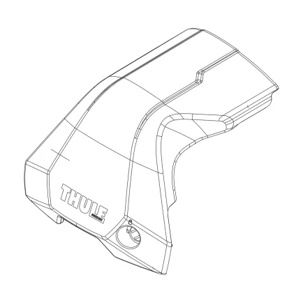 Thule Edge Clamp Front Cover Left (1500054249)