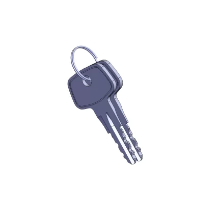 Yakima RPL Just/Fold Click Spare Keys NR800 X2 - CK615 KY800